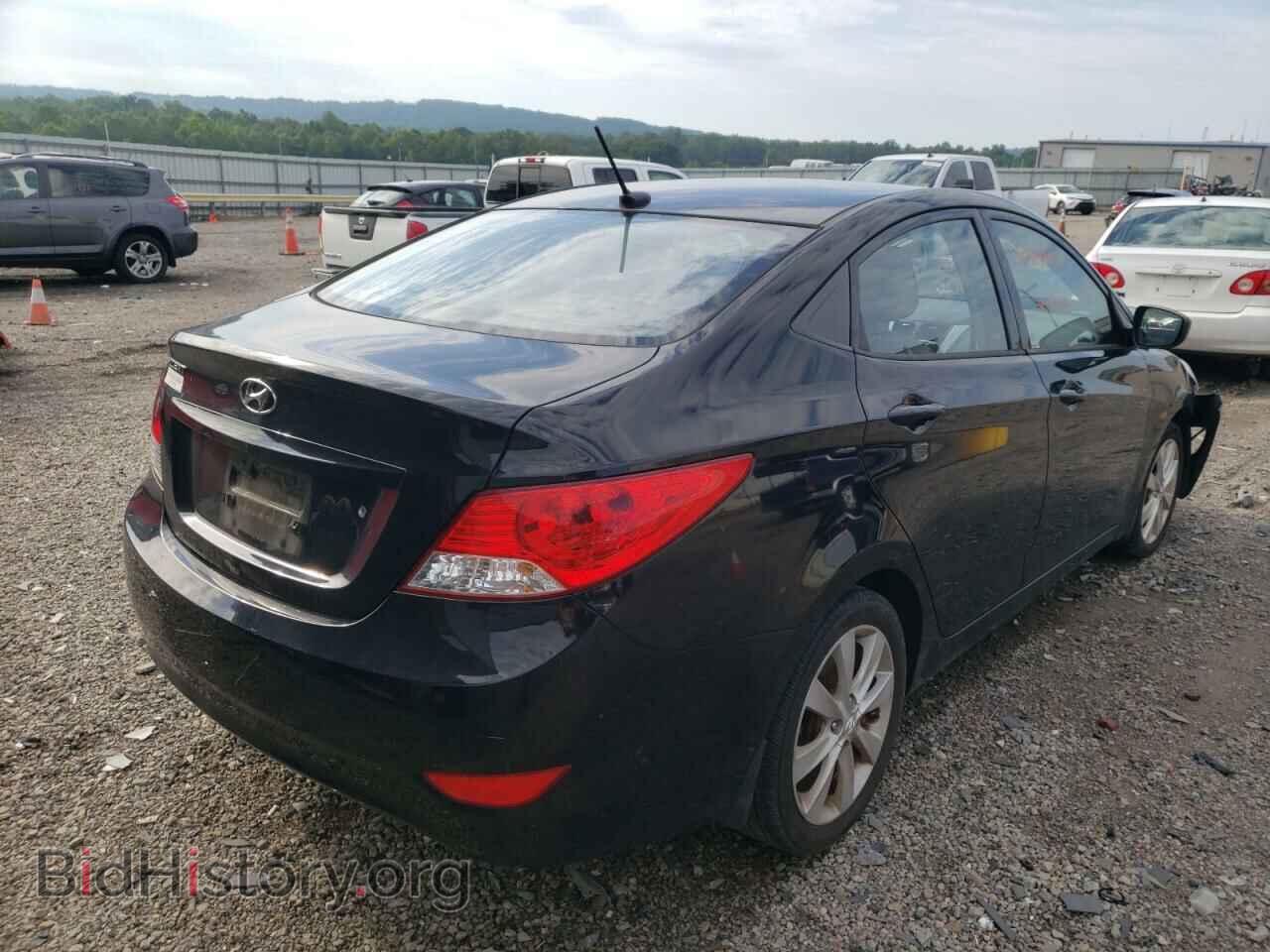 2012 HYUNDAI ACCENT - VIN: KMHCU4AE8CU168058 - Фото 4