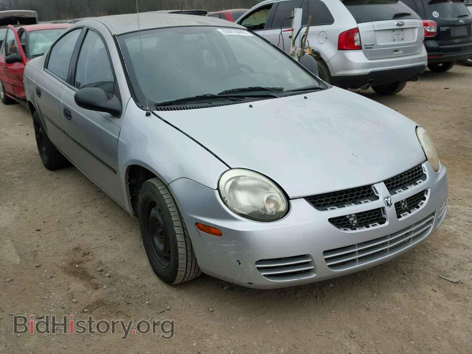 Photo 1B3ES26C85D112060 - DODGE NEON 2005