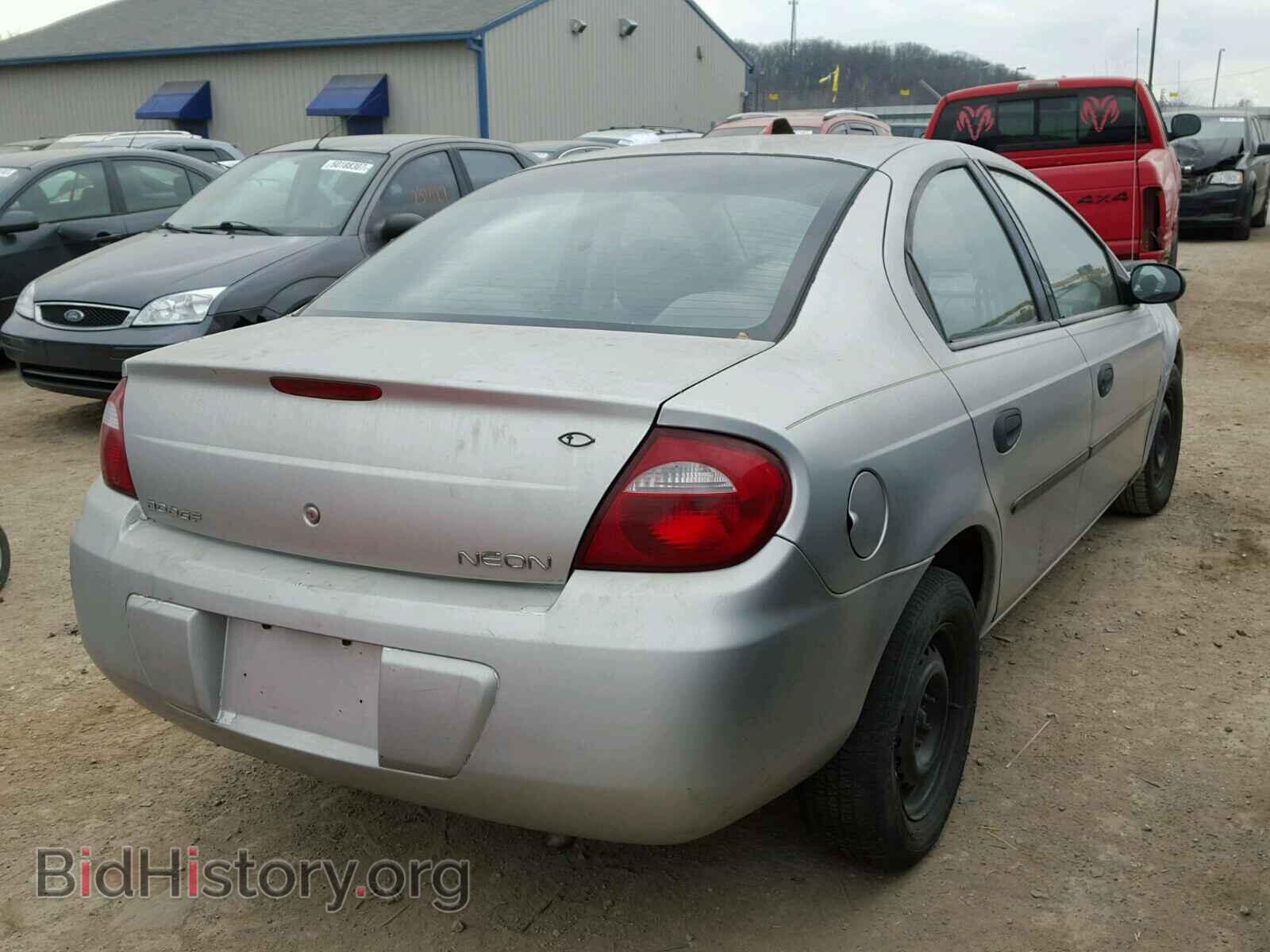2005 DODGE NEON - VIN: 1B3ES26C85D112060 - Фото 4
