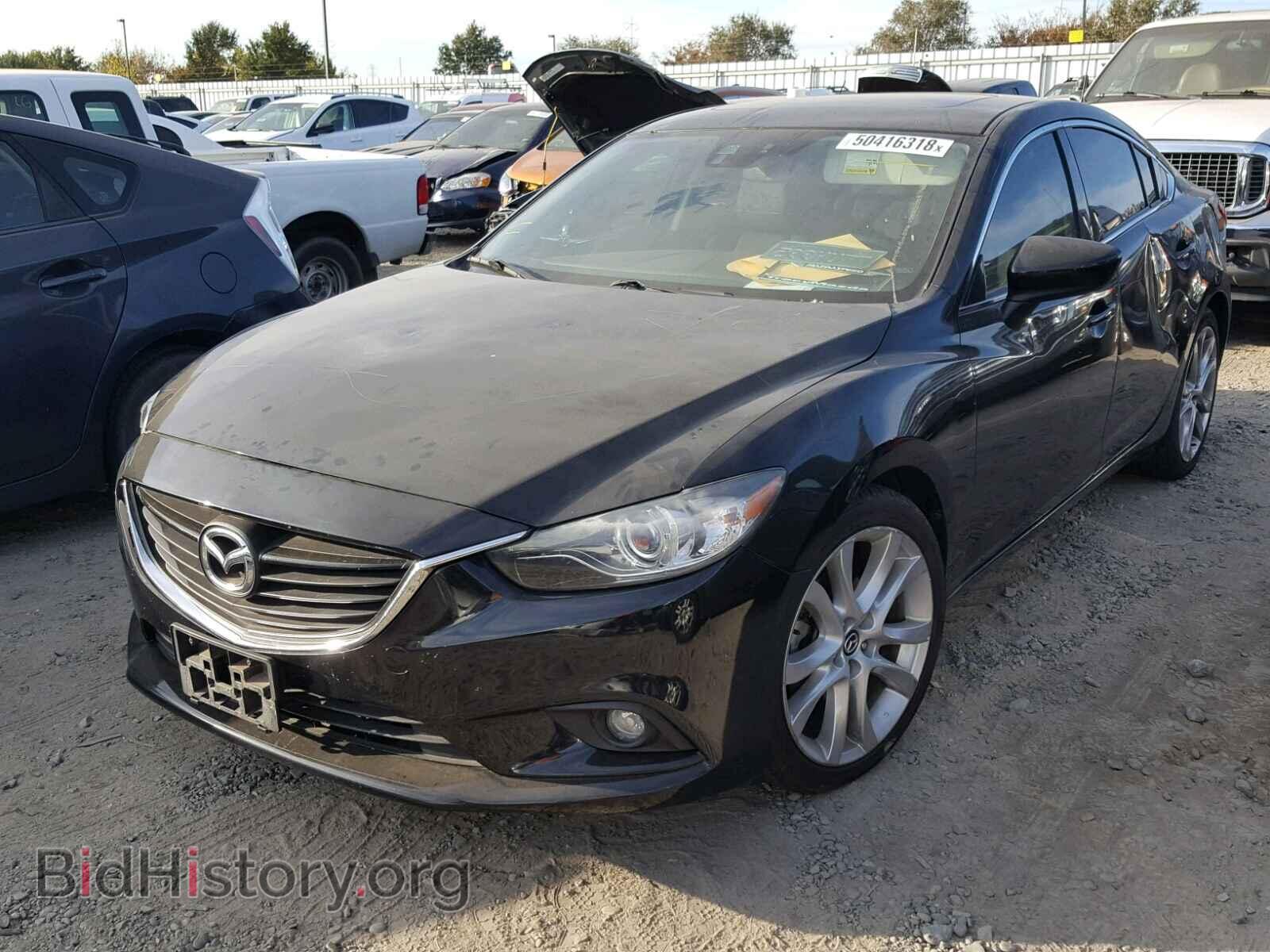 2014 MAZDA 6 - VIN: JM1GJ1W64E1129566 - Фото 2