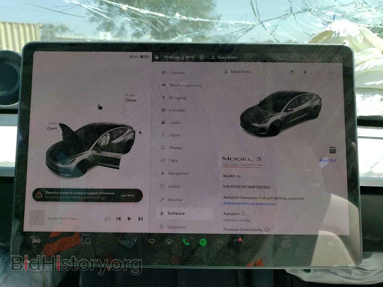 2021 TESLA MODEL 3 - VIN: 5YJ3E1EC8MF020303 - Photo 9