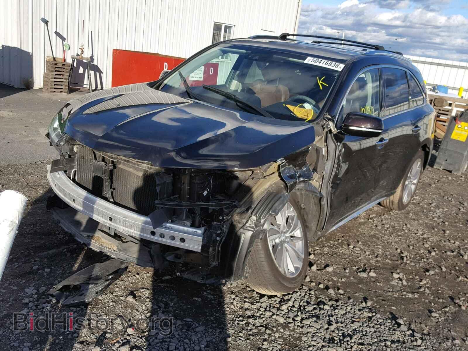 2017 ACURA MDX - VIN: 5FRYD4H56HB038522 - Фото 2