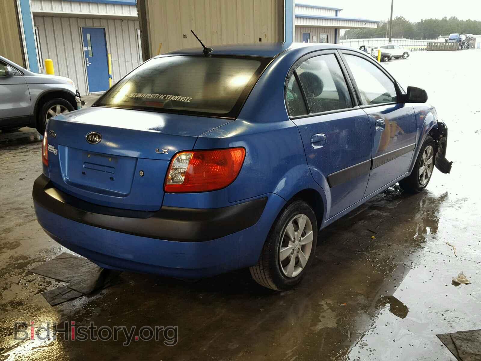 2008 KIA RIO BASE - VIN: KNADE123686356524 - Фото 4