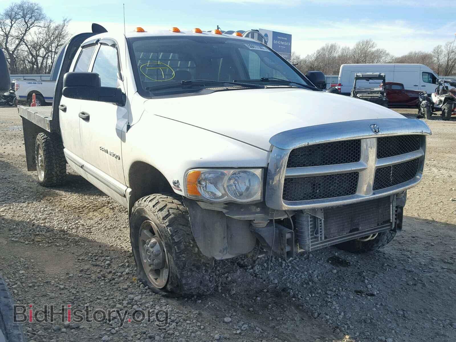 Photo 3D7LS38C05G784129 - DODGE RAM 3500 2005