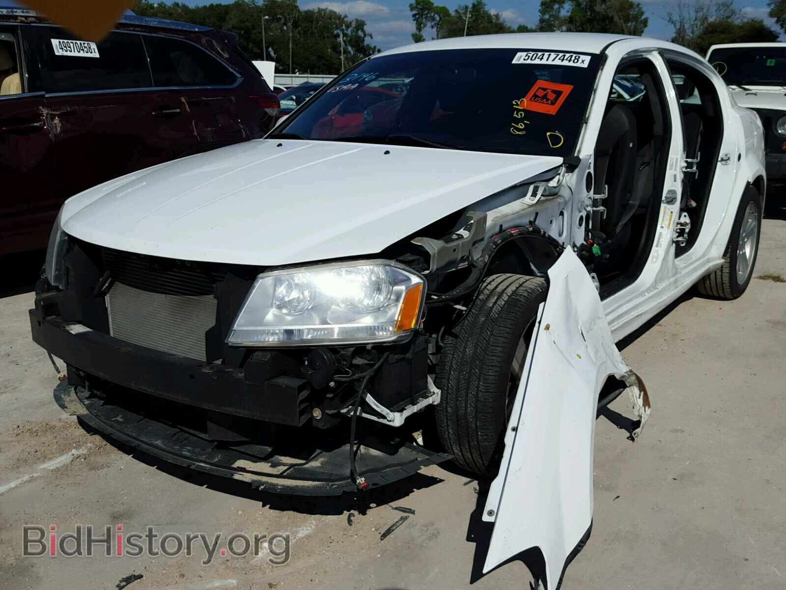2013 DODGE AVENGER - VIN: 1C3CDZCB7DN681337 - Фото 2
