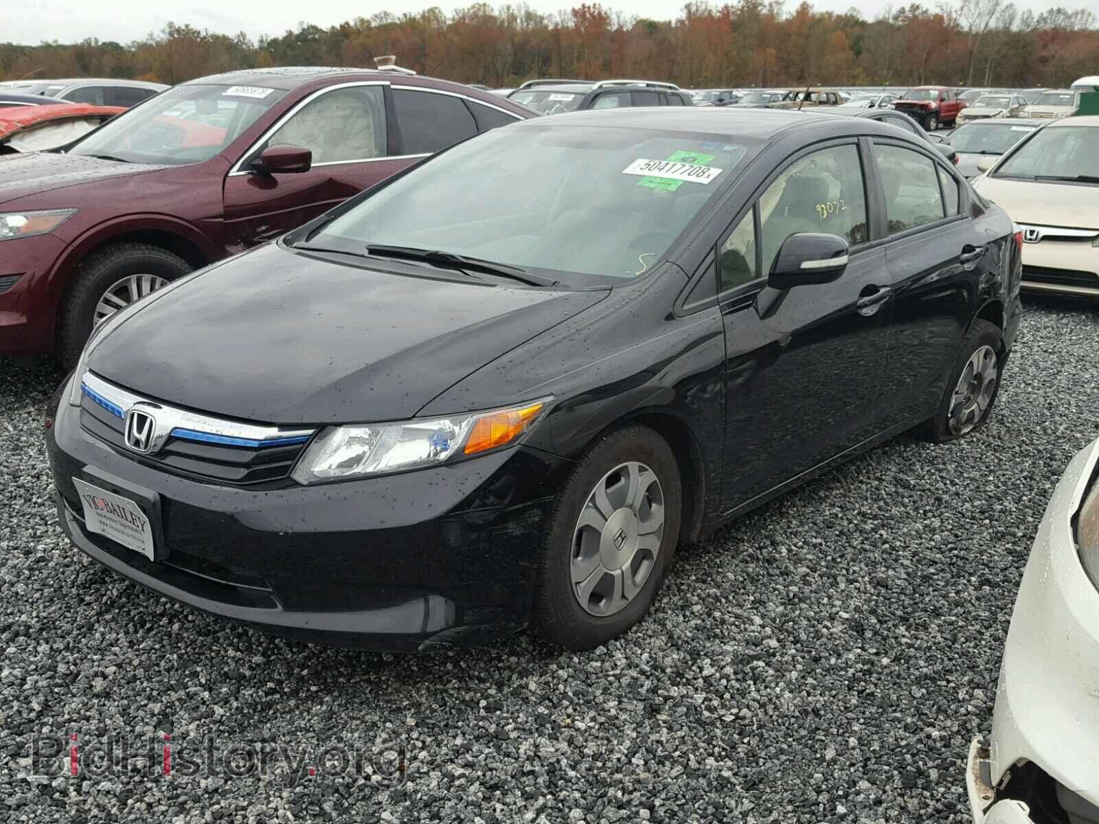 2012 HONDA CIVIC - VIN: JHMFB4F28CS010366 - Фото 2