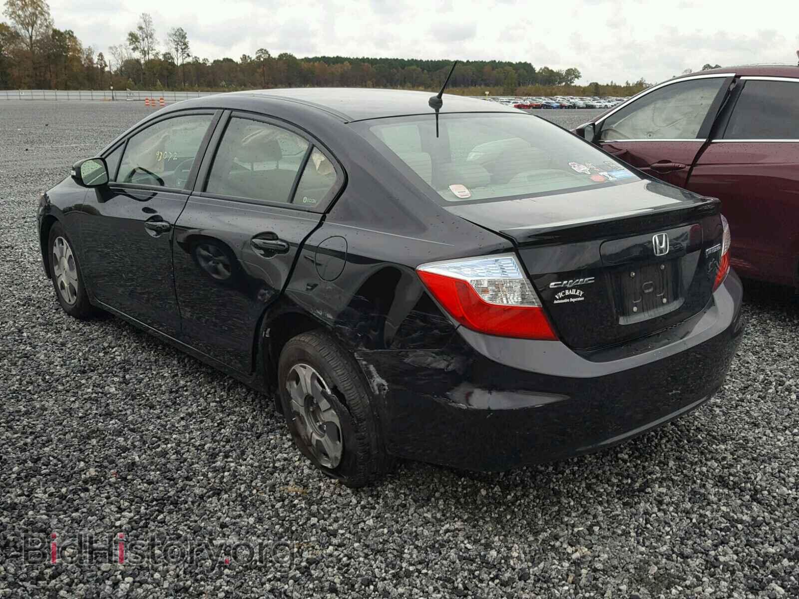 2012 HONDA CIVIC - VIN: JHMFB4F28CS010366 - Фото 3