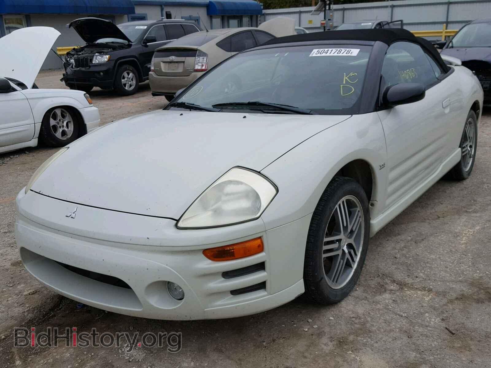 2003 MITSUBISHI ECLIPSE - VIN: 4A3AE75H93E010267 - Фото 2