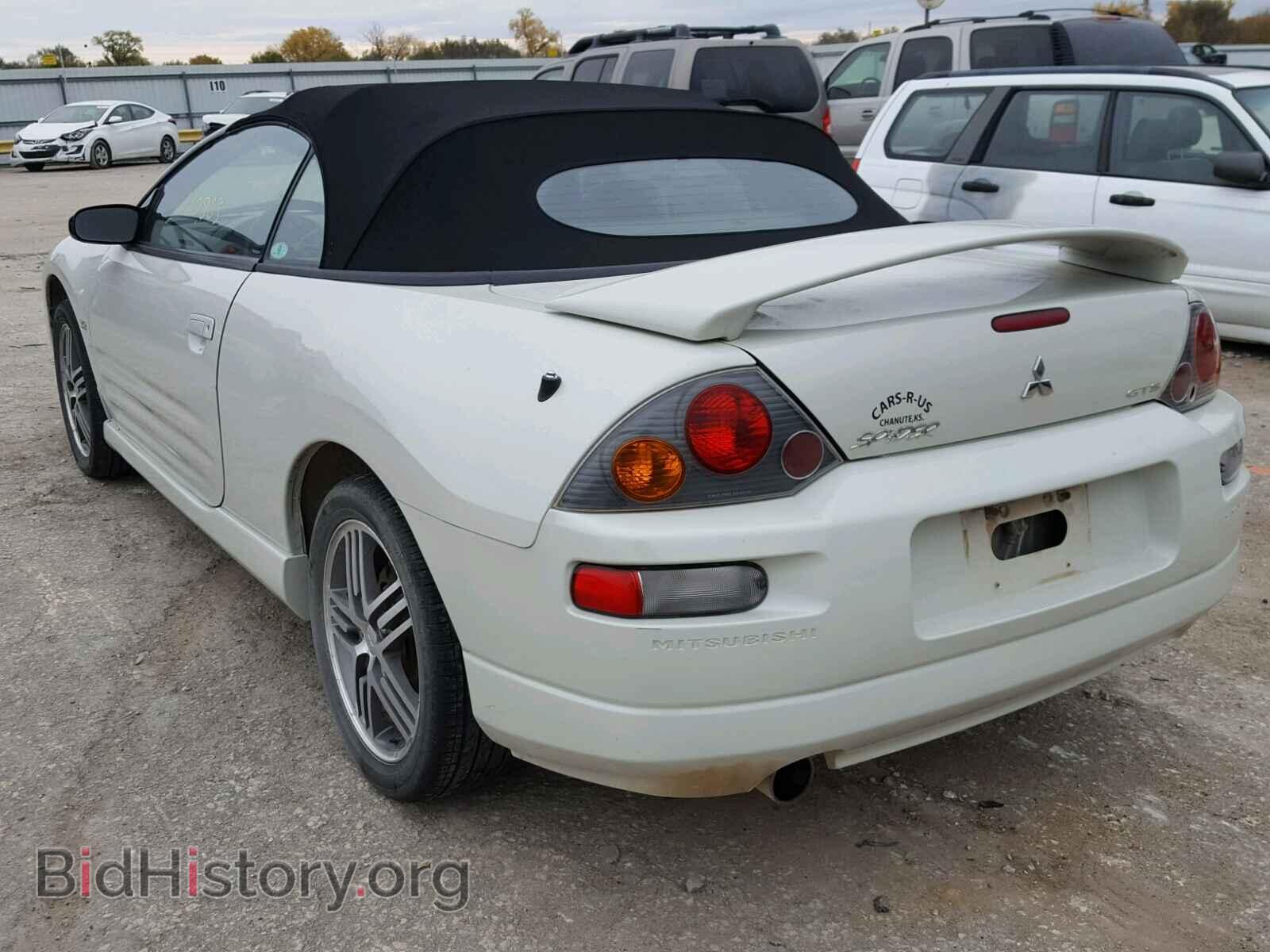 2003 MITSUBISHI ECLIPSE - VIN: 4A3AE75H93E010267 - Фото 3