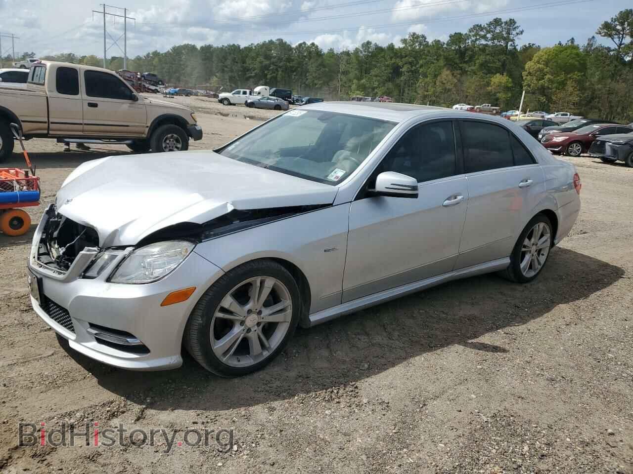 Photo WDDHF5KB0CA549621 - MERCEDES-BENZ E-CLASS 2012