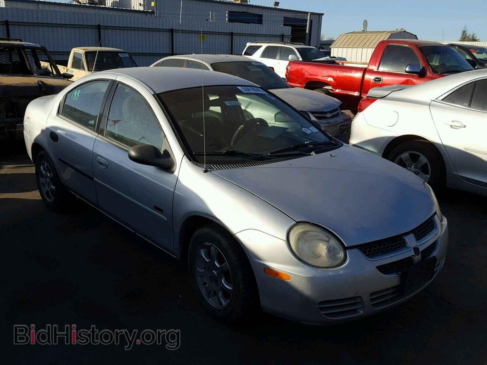Фотография 1B3ES56C95D141519 - DODGE NEON 2005