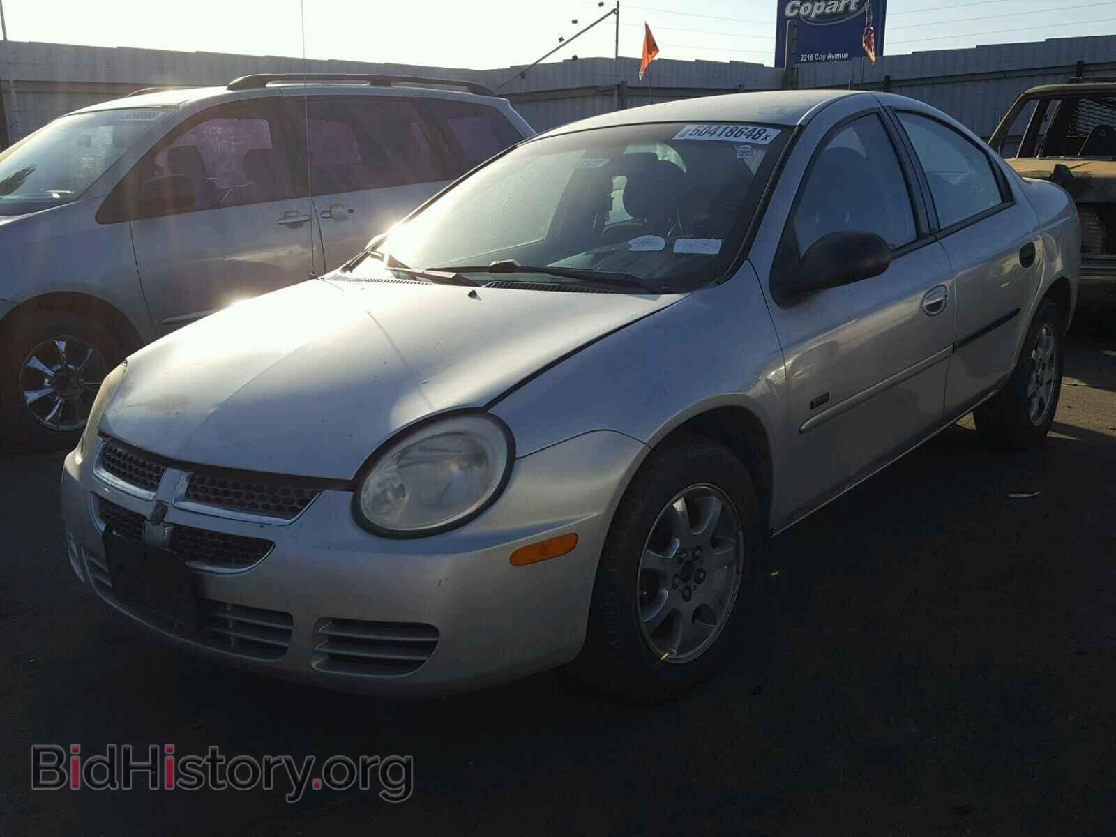 2005 DODGE NEON - VIN: 1B3ES56C95D141519 - Фото 2