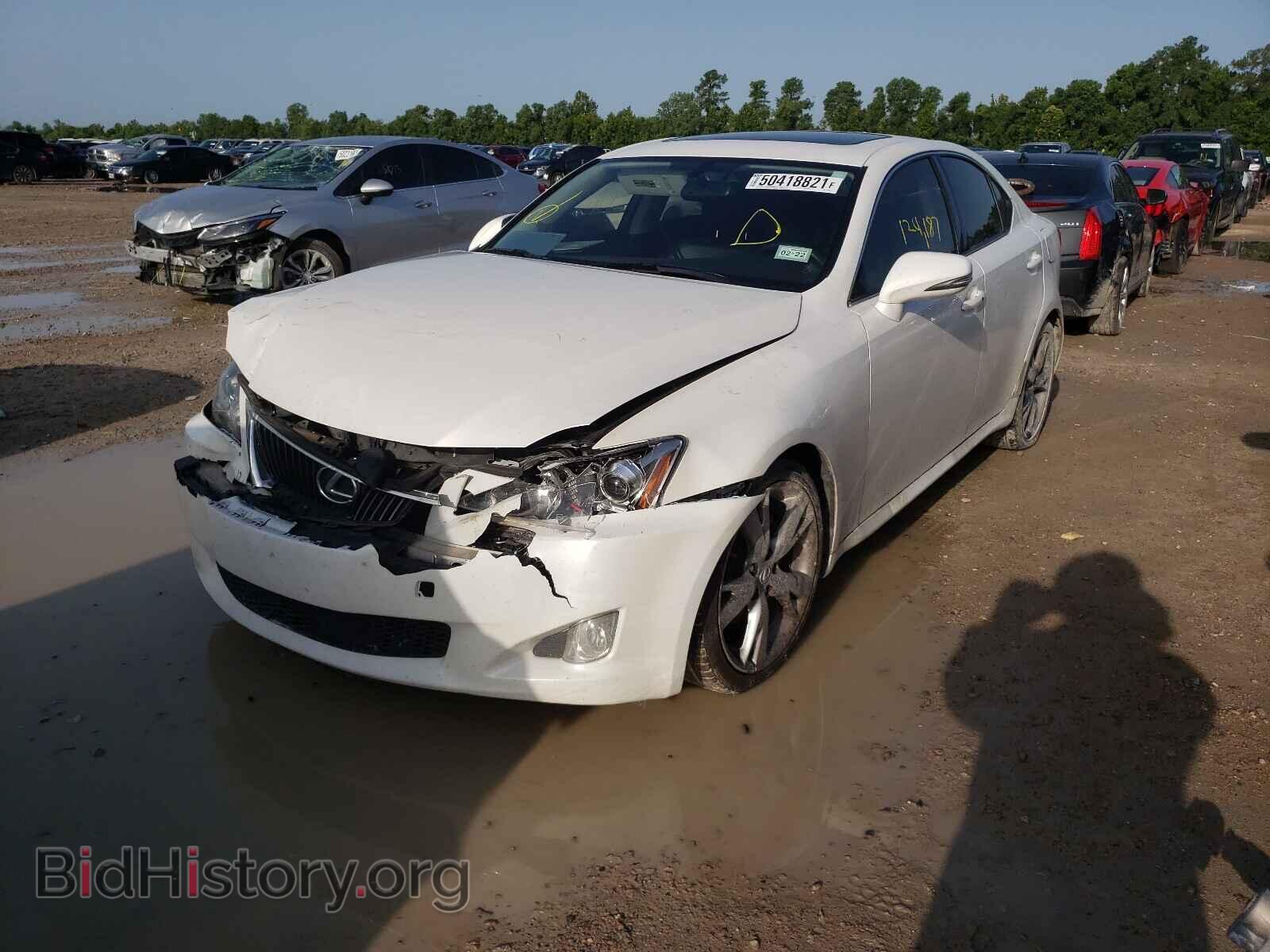 2009 LEXUS IS - VIN: JTHBK262395106285 - Фото 2