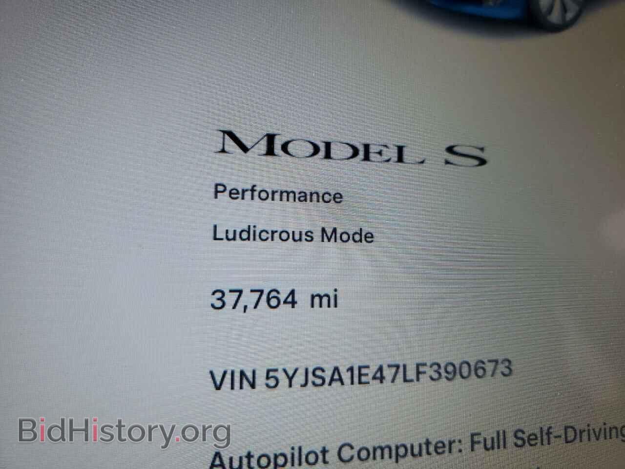 2020 TESLA MODEL S - VIN: 5YJSA1E47LF390673 - Photo 9