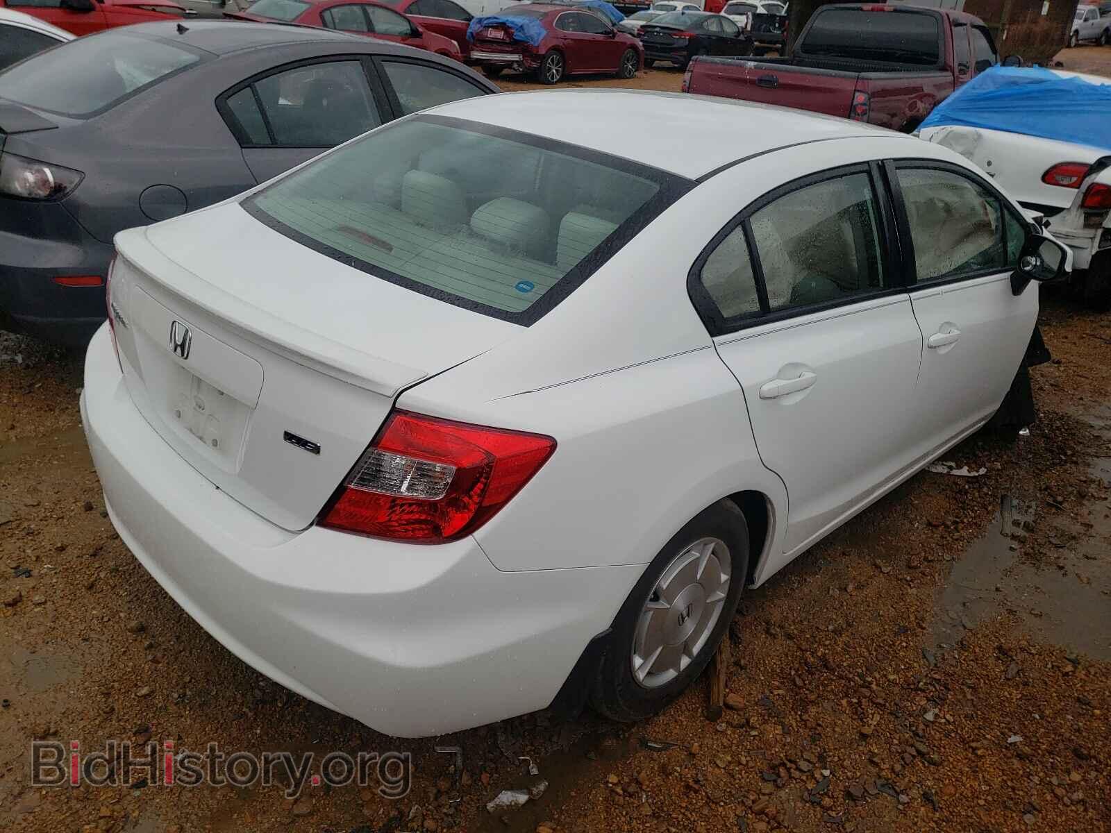 2012 HONDA CIVIC - VIN: 2HGFB2F66CH329069 - Фото 4