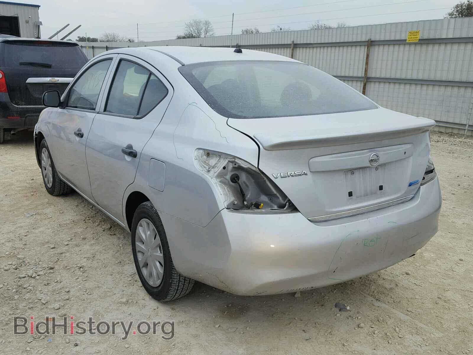2012 NISSAN VERSA - VIN: 3N1CN7AP1CL845596 - Фото 3