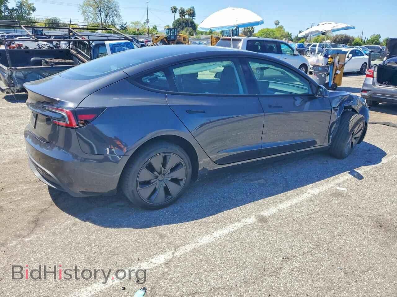 2024 TESLA MODEL 3 - VIN: 5YJ3E1EA4RF726786 - Фото 3