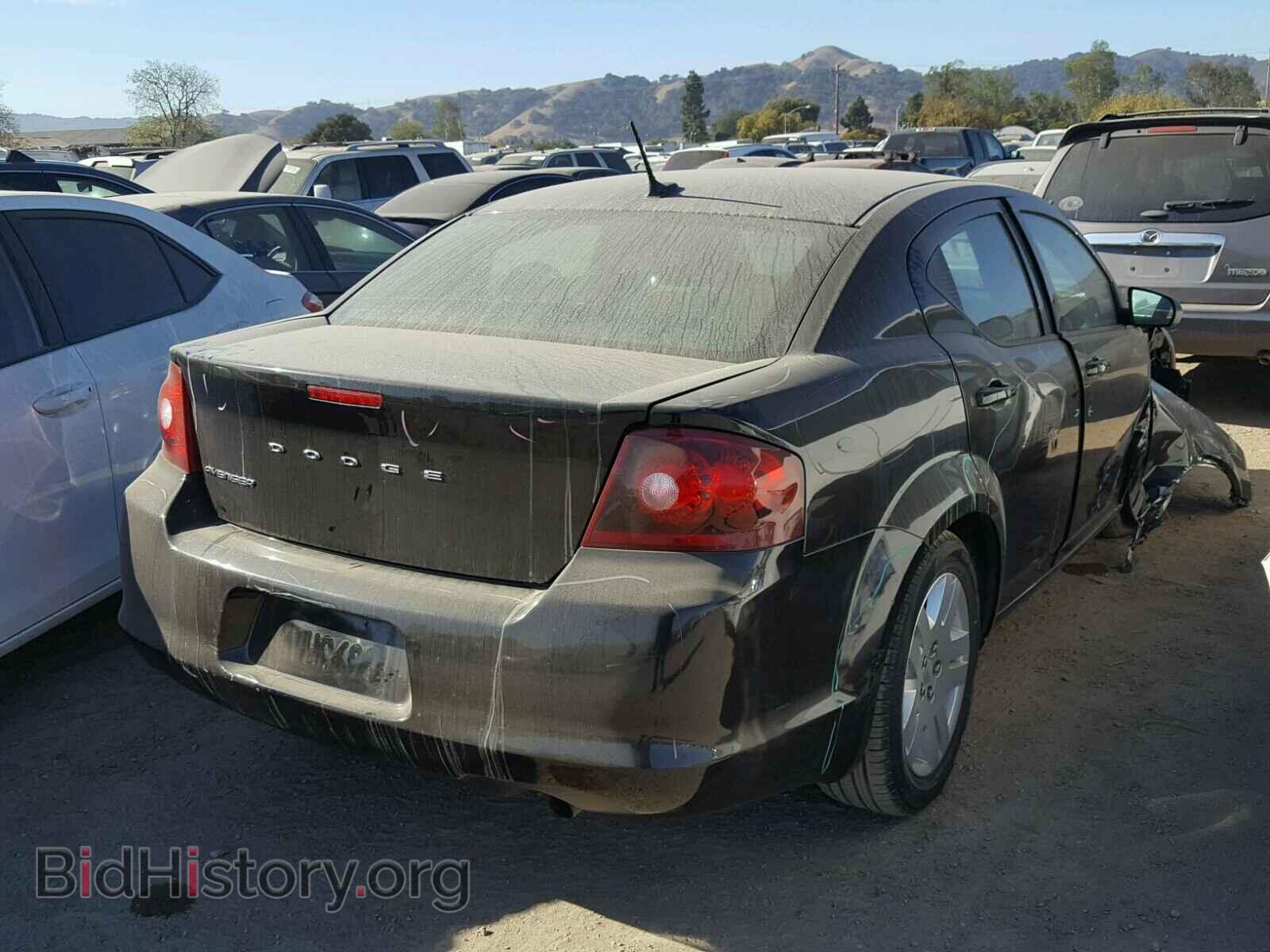2012 DODGE AVENGER - VIN: 1C3CDZABXCN217072 - Фото 4
