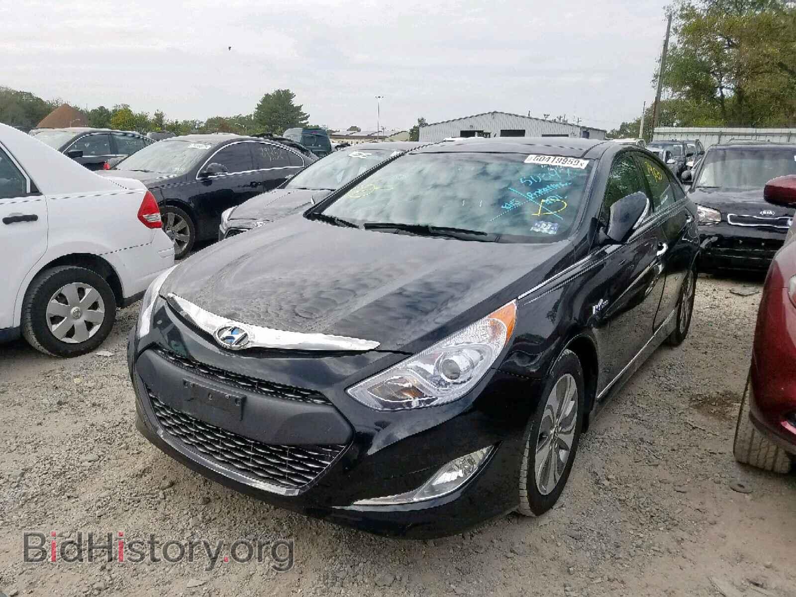 2014 HYUNDAI SONATA - VIN: KMHEC4A48EA110930 - Фото 2
