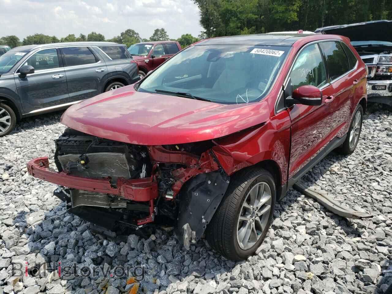2016 FORD EDGE - VIN: 2FMPK3K84GBB02578 - Фото 2
