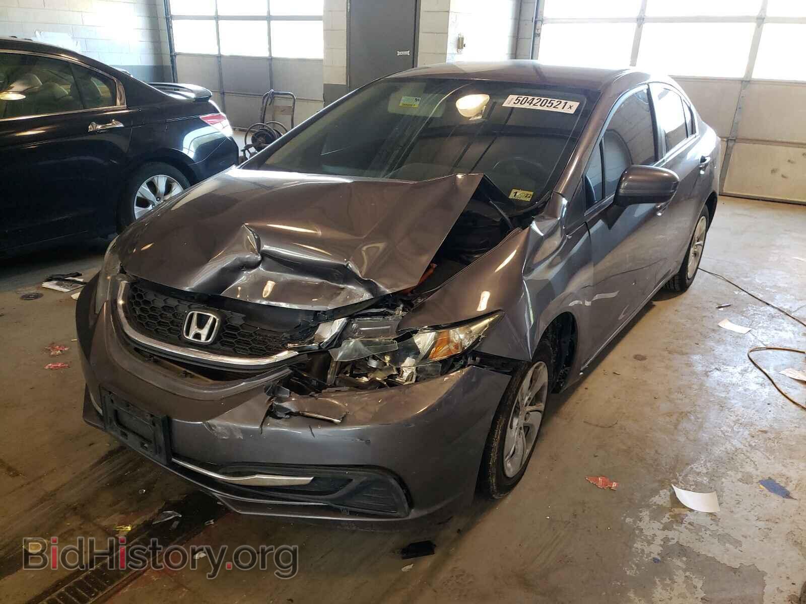 2014 HONDA CIVIC - VIN: 19XFB2F51EE237193 - Фото 2