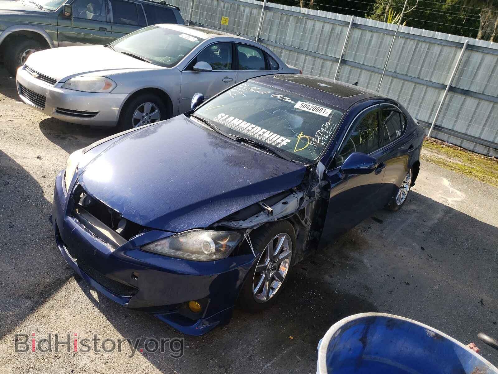 2008 LEXUS IS - VIN: JTHBK262082062178 - Фото 2