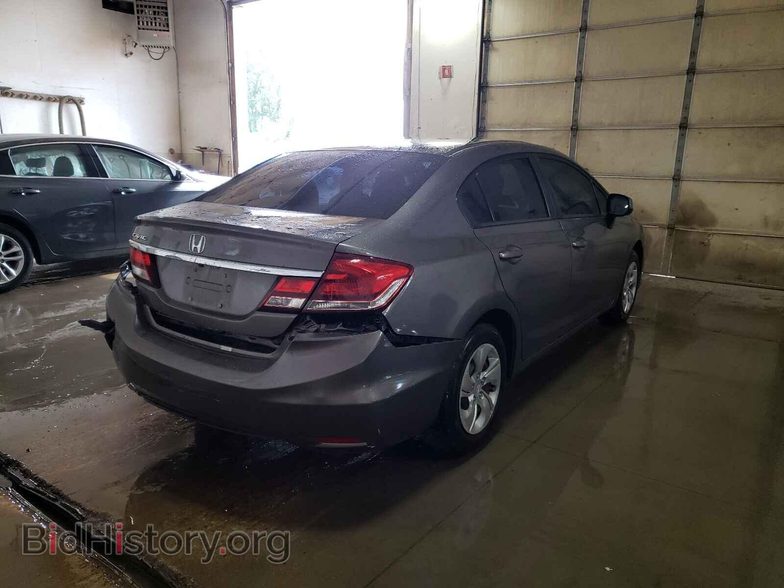 2013 HONDA CIVIC - VIN: 19XFB2F57DE006247 - Фото 4