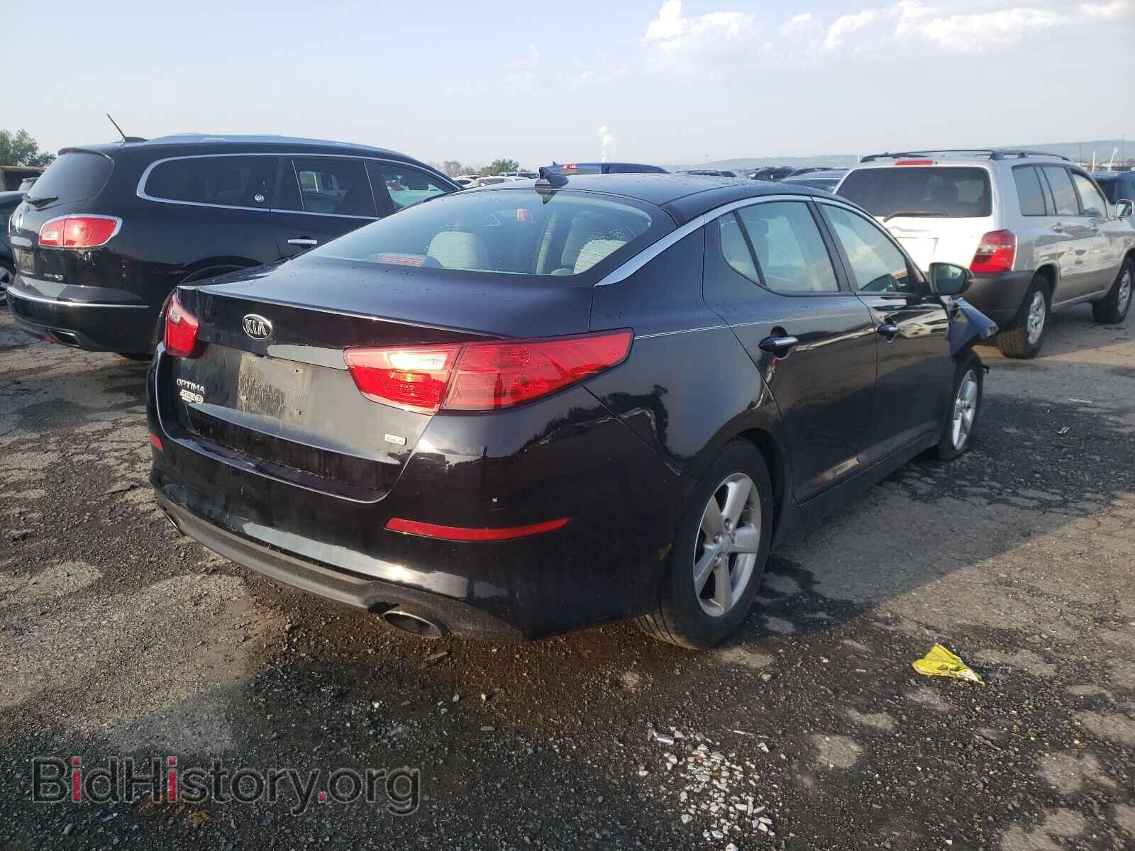 2015 KIA OPTIMA - VIN: 5XXGM4A70FG476455 - Photo 4
