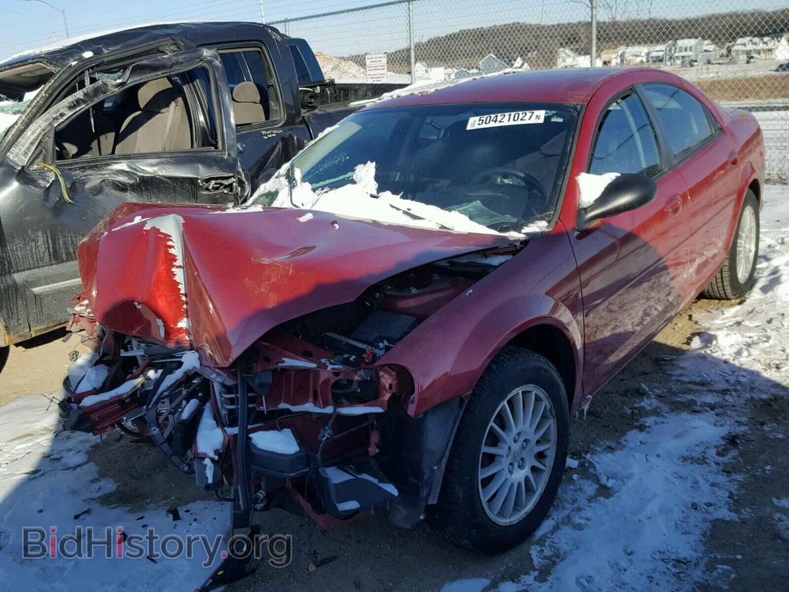 2006 CHRYSLER SEBRING - VIN: 1C3EL46X66N100502 - Фото 2