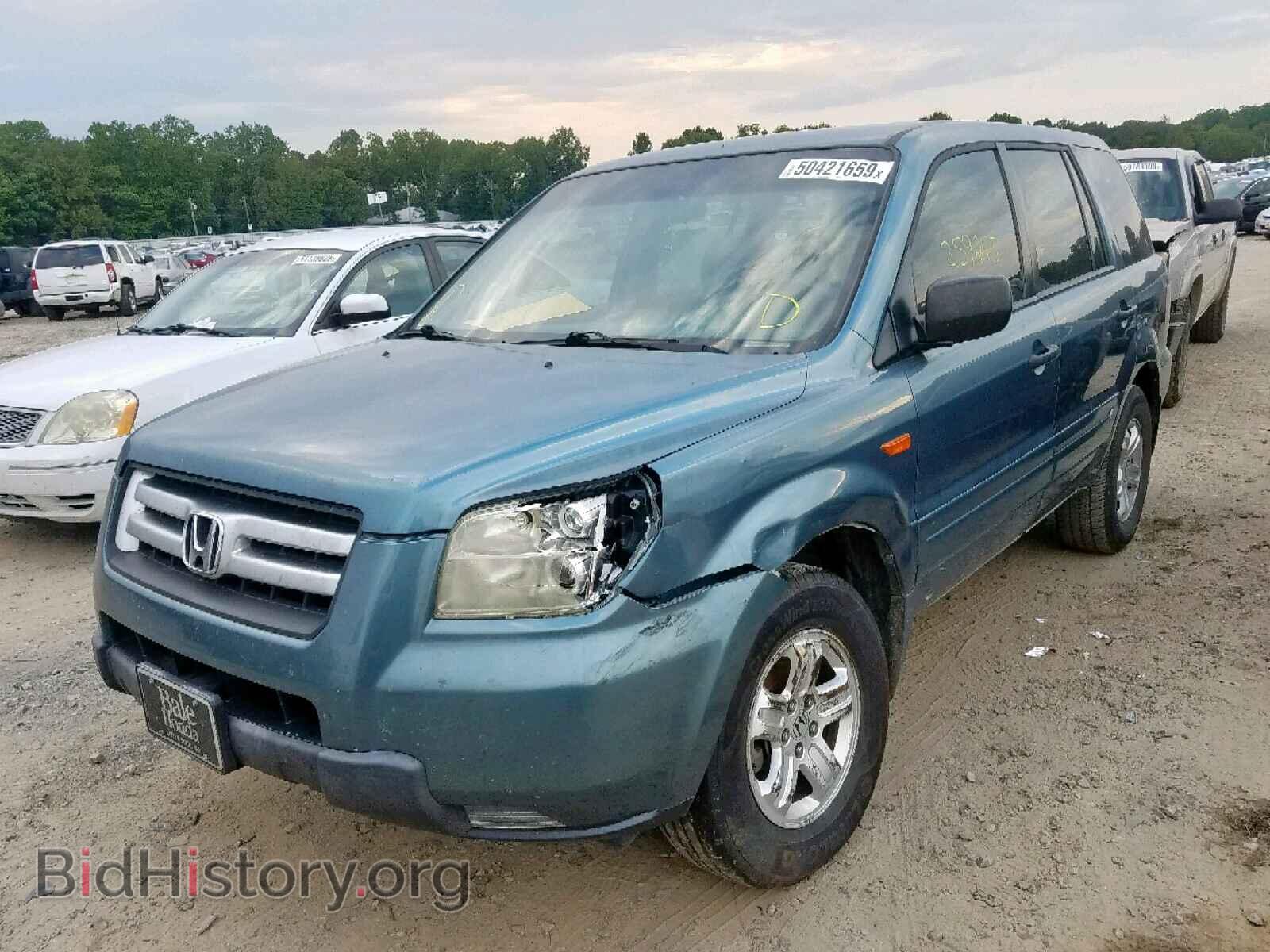 2006 HONDA PILOT - VIN: 5FNYF28156B041910 - Фото 2