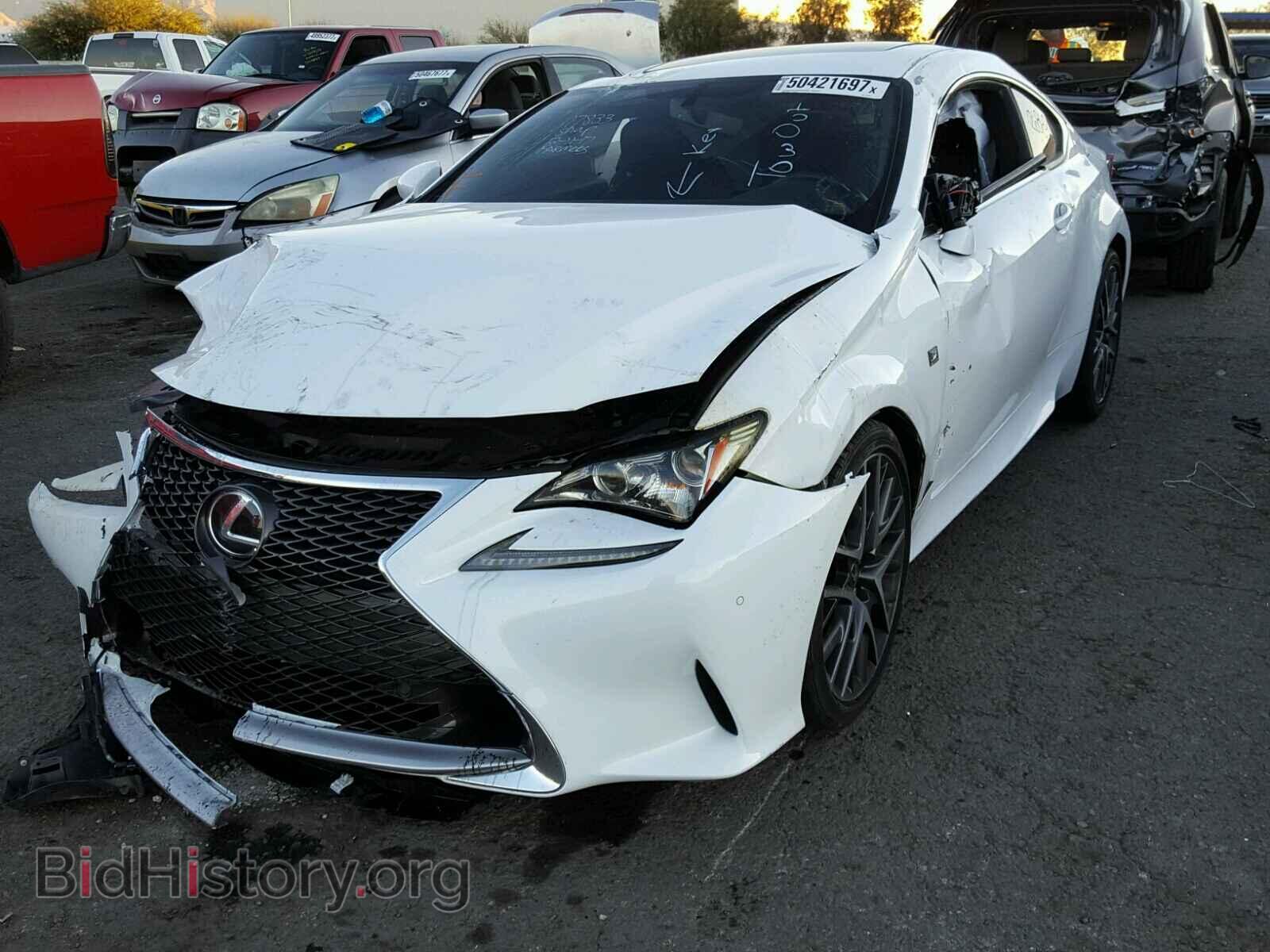 2016 LEXUS RC - VIN: JTHHA5BC6G5001766 - Фото 2