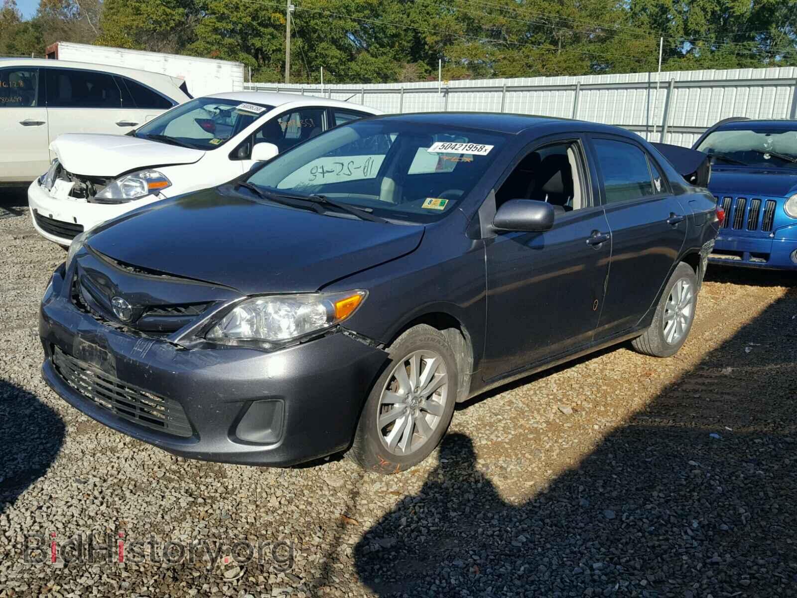 2011 TOYOTA COROLLA BA - VIN: 2T1BU4EE1BC719629 - Фото 2