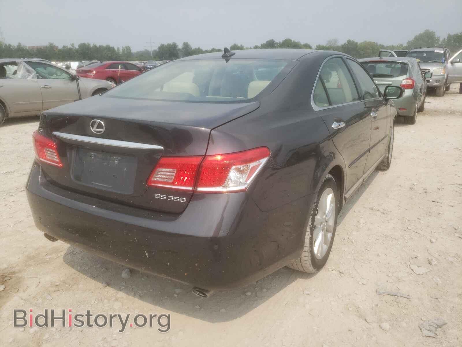 2011 LEXUS ES350 - VIN: JTHBK1EG0B2417686 - Фото 4