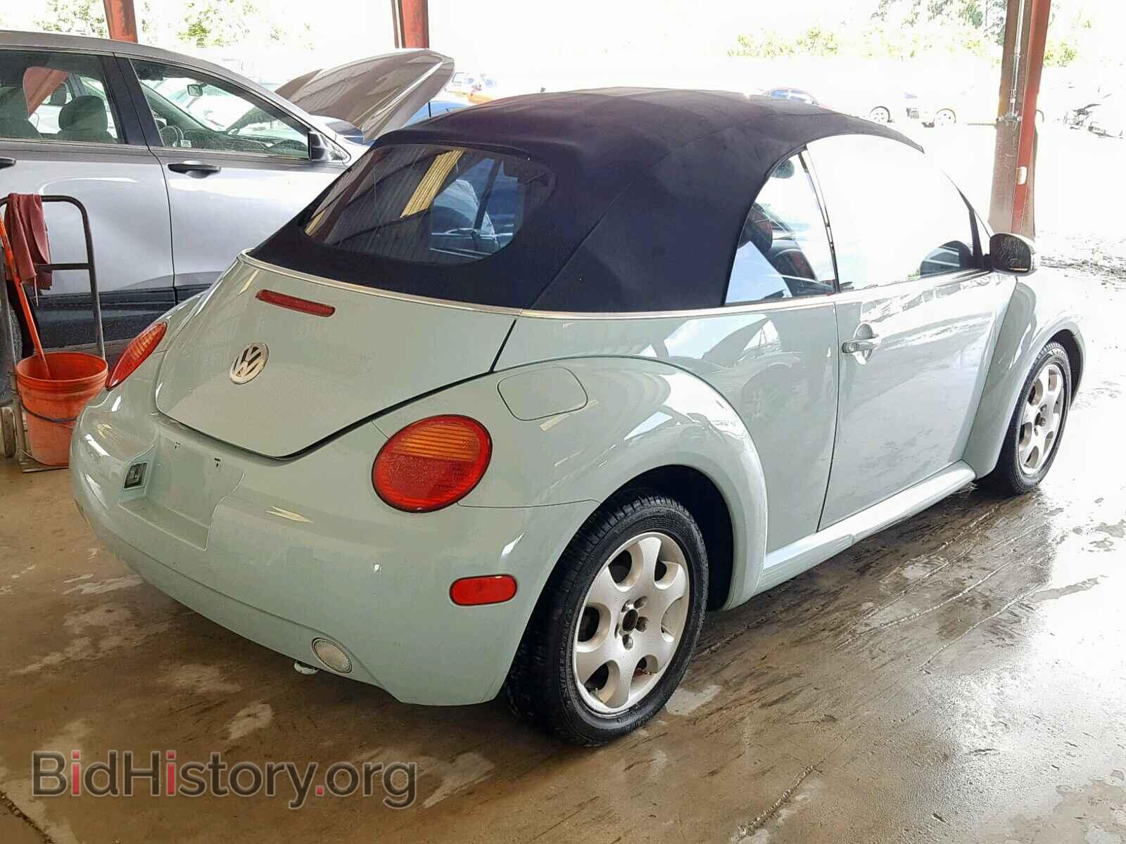 2003 VOLKSWAGEN BEETLE - VIN: 3VWCK21Y93M304563 - Фото 4