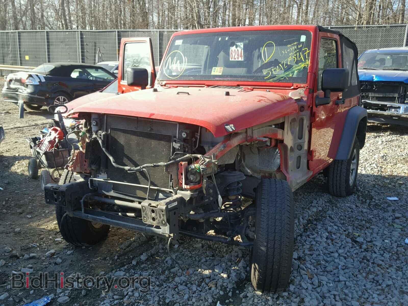 2011 JEEP WRANGLER - VIN: 1J4AA2D12BL540851 - Фото 2