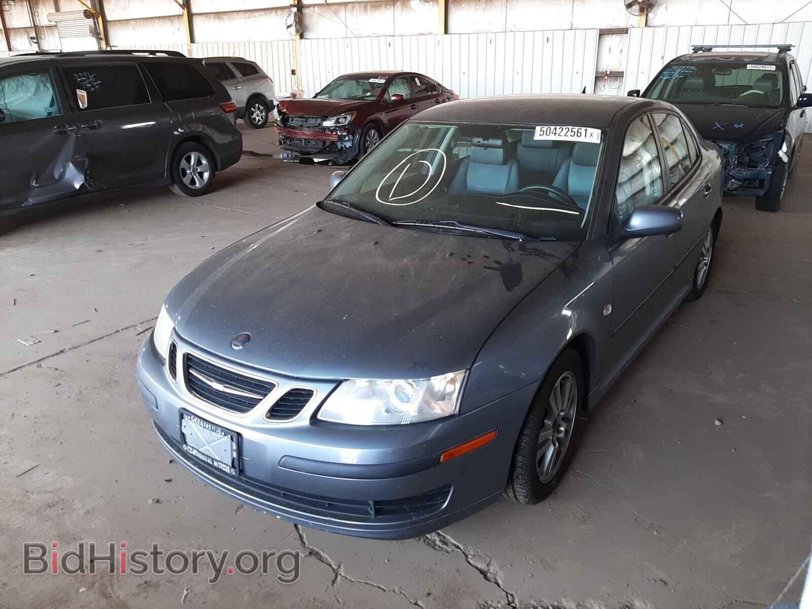 2007 SAAB 9 3 - VIN: YS3FD49Y571002760 - Фото 2