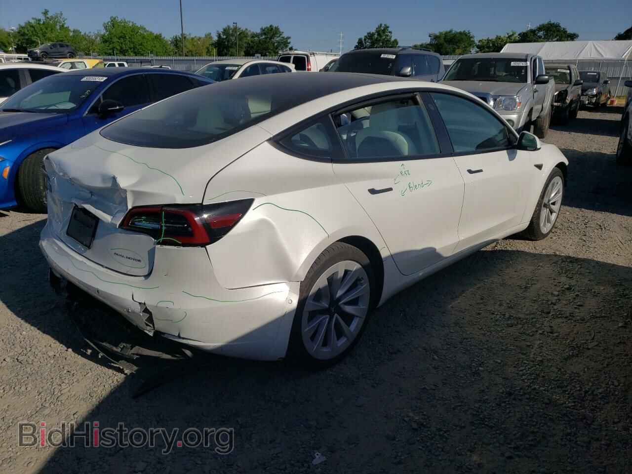 2021 TESLA MODEL 3 - VIN: 5YJ3E1EB4MF074141 - Photo 3