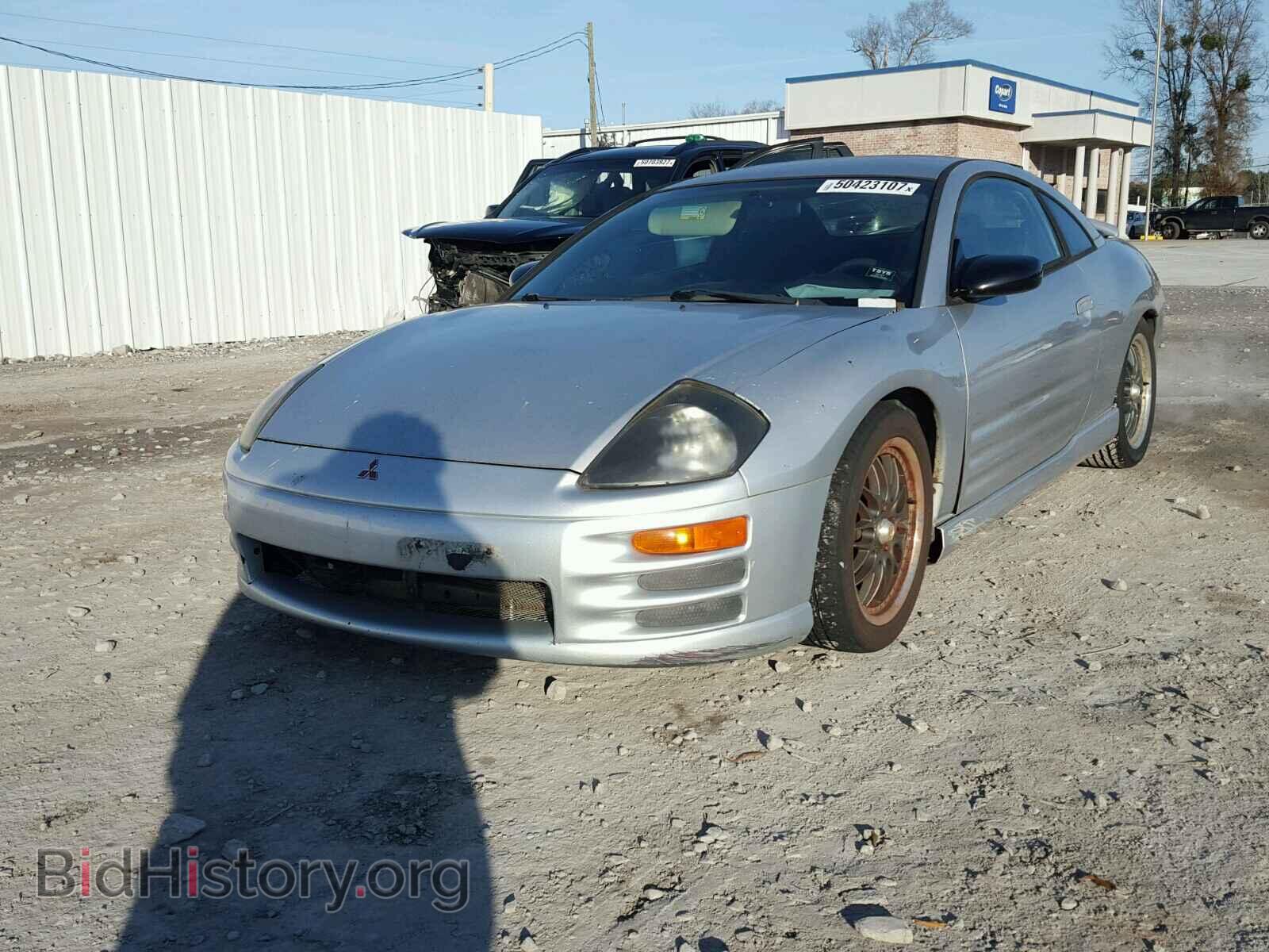 2000 MITSUBISHI ECLIPSE - VIN: 4A3AC84L1YE179255 - Фото 2