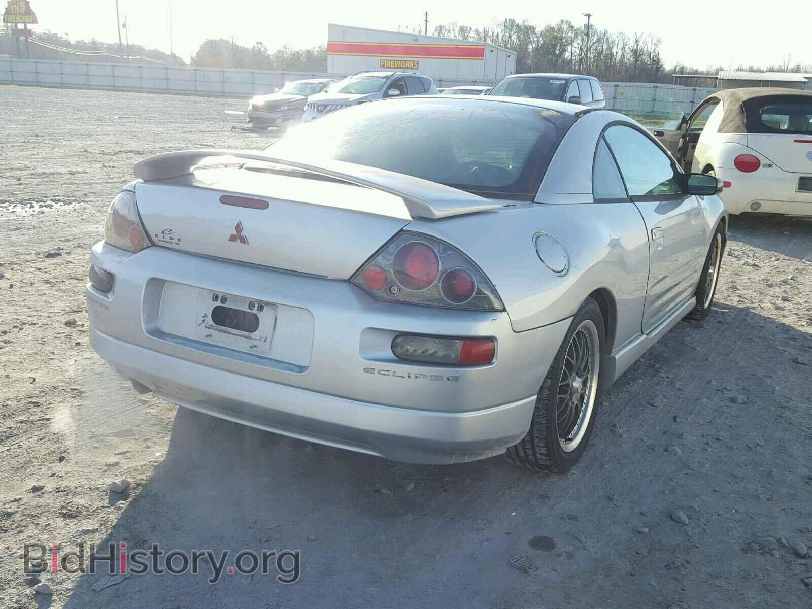 2000 MITSUBISHI ECLIPSE - VIN: 4A3AC84L1YE179255 - Фото 4