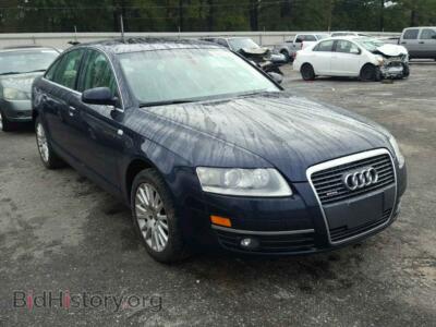 2007 Audi A6 A6 3.2 QUA, синий — VIN WAUDH74FX7N039982, Copart
