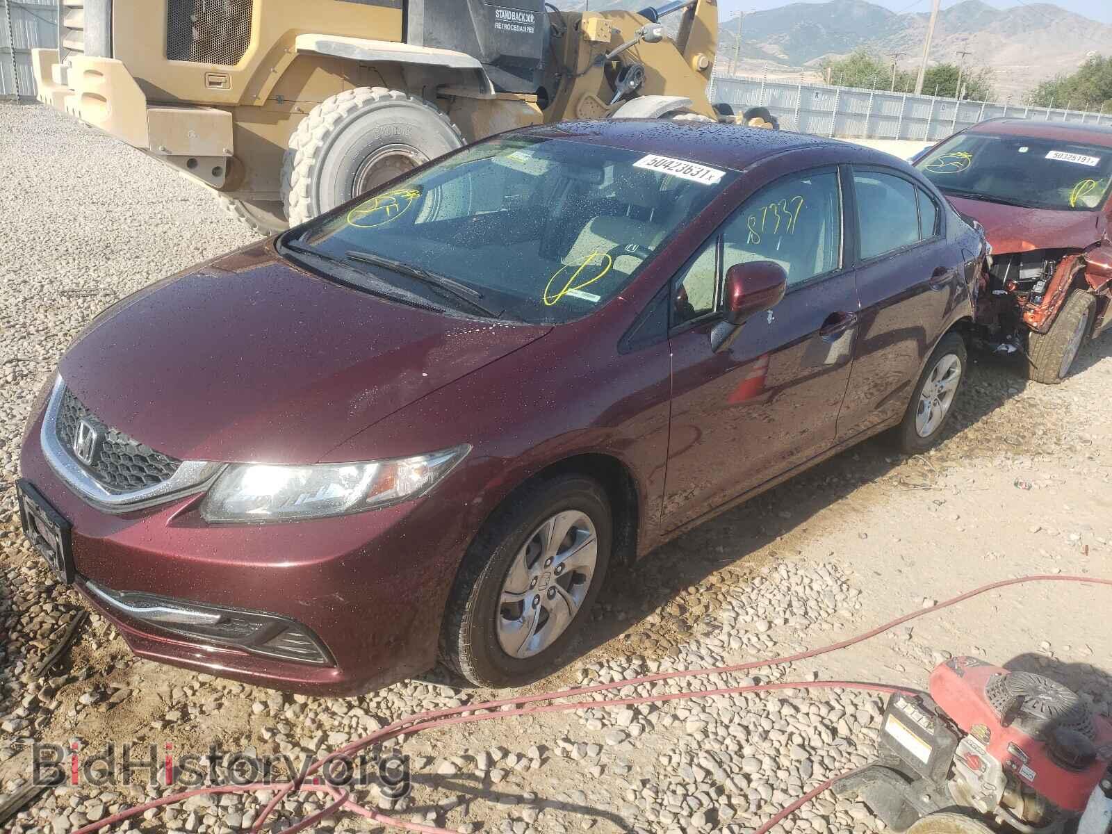 2014 HONDA CIVIC - VIN: 19XFB2F52EE013057 - Фото 2