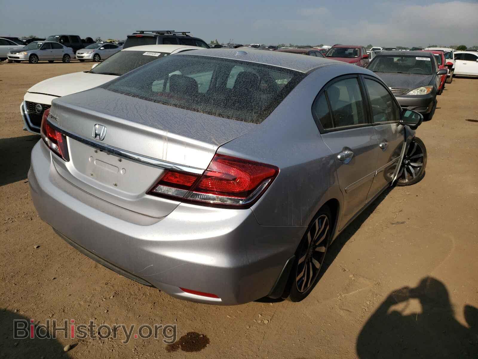 2015 HONDA CIVIC - VIN: 19XFB2F98FE010054 - Фото 4