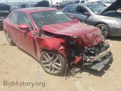 2015 Lexus IS IS 250, red — VIN JTHBF1D27F5047139, Copart