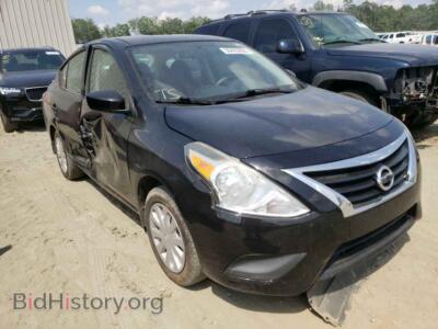 2016 Nissan VERSA Versa S, black — VIN 3N1CN7AP3GL866357, Copart