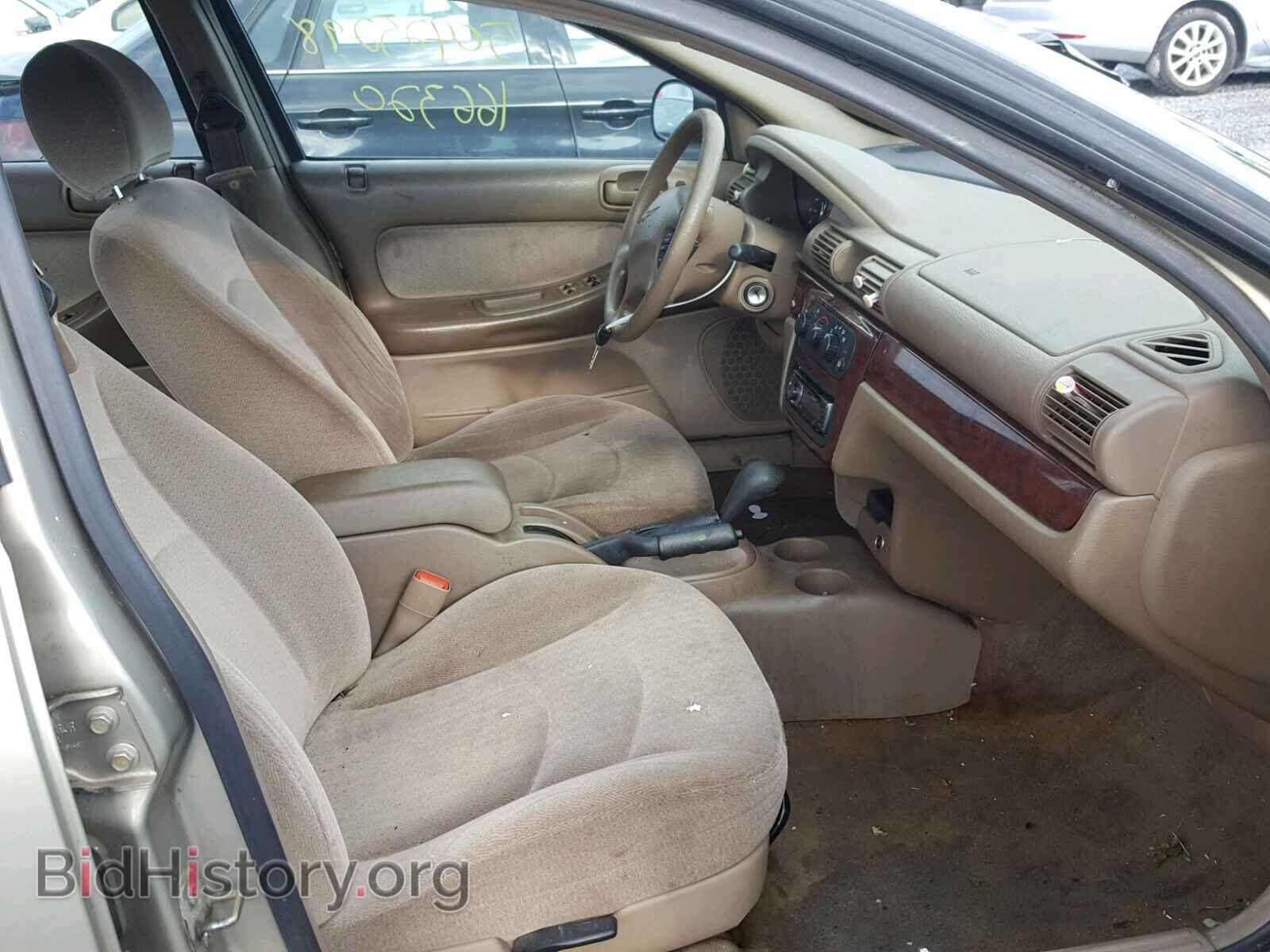 2002 CHRYSLER SEBRING - VIN: 1C3EL46R42N157003 - Фото 5