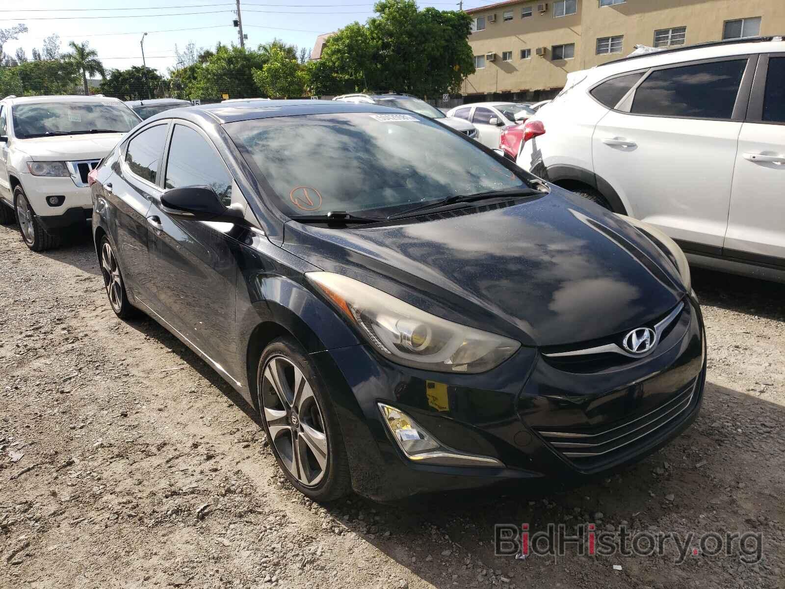 Photo KMHDH4AH3EU119517 - HYUNDAI ELANTRA 2014