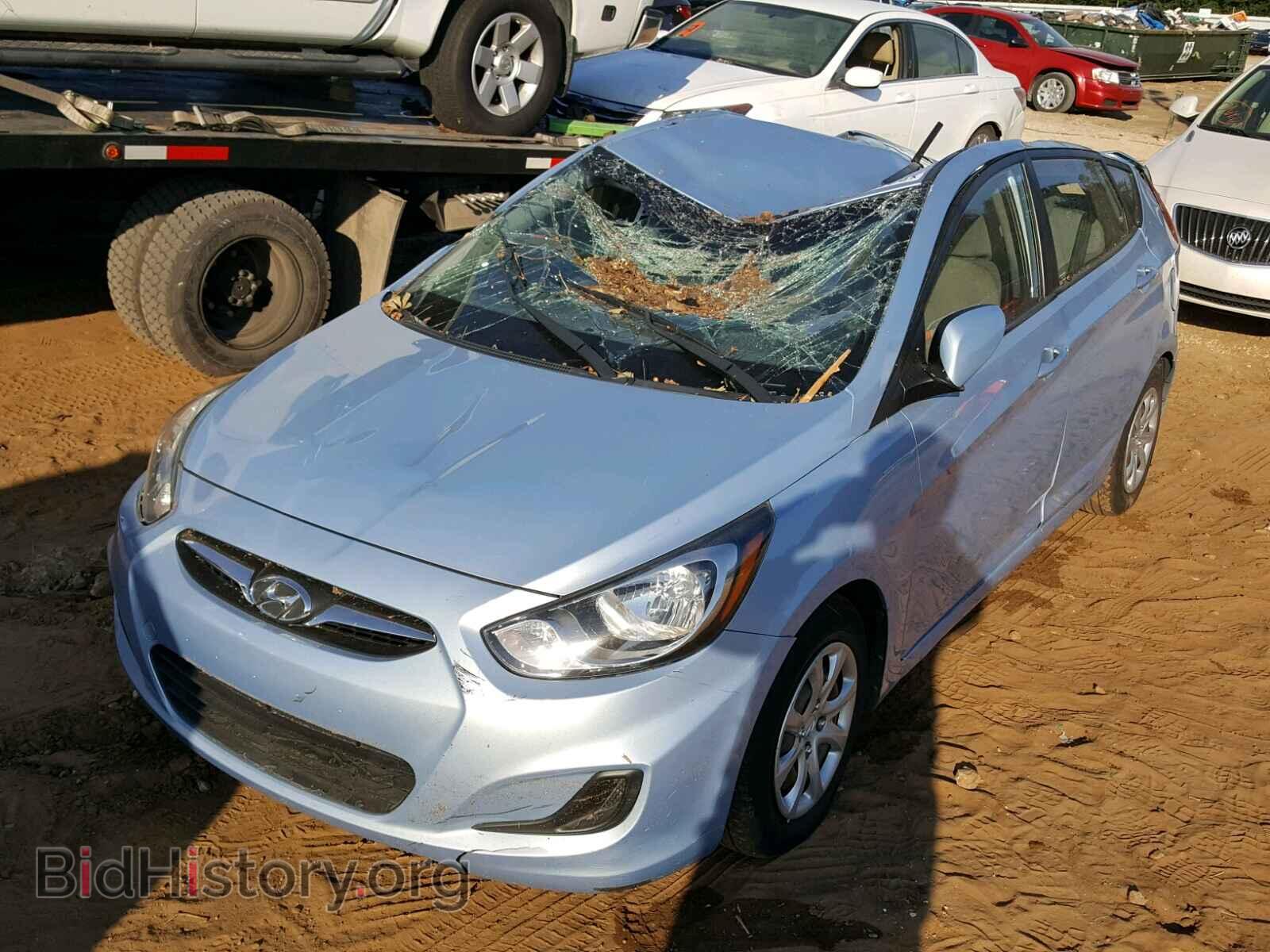 2012 HYUNDAI ACCENT - VIN: KMHCT5AE2CU041203 - Фото 2