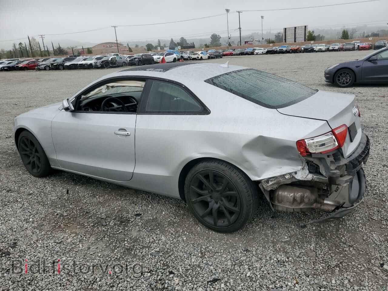 2012 AUDI A5 - VIN: WAUCFAFR7CA041308 - Photo 2