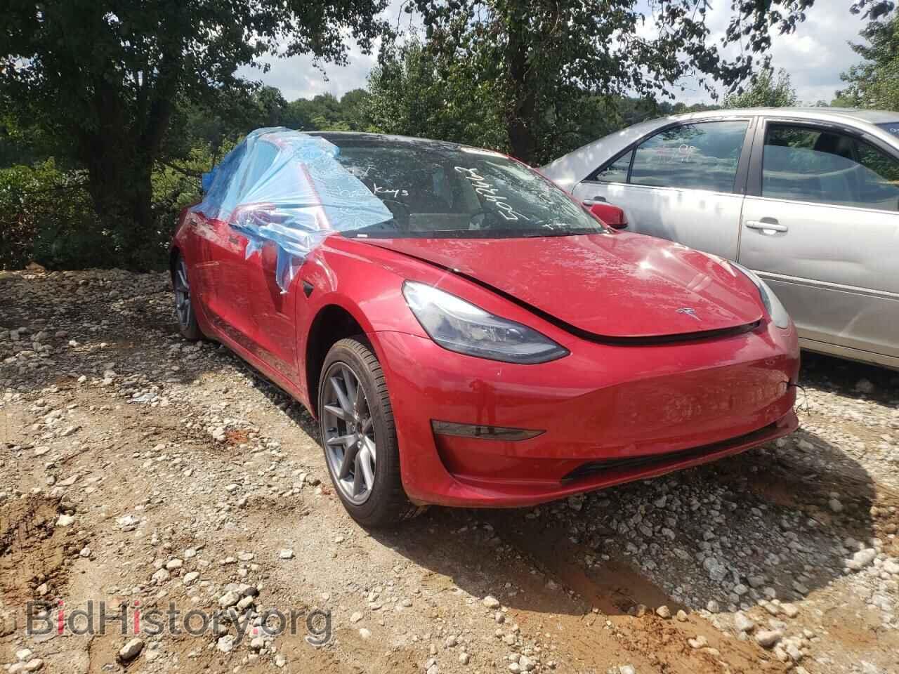 Photo 5YJ3E1EA6NF191924 - TESLA MODEL 3 2022