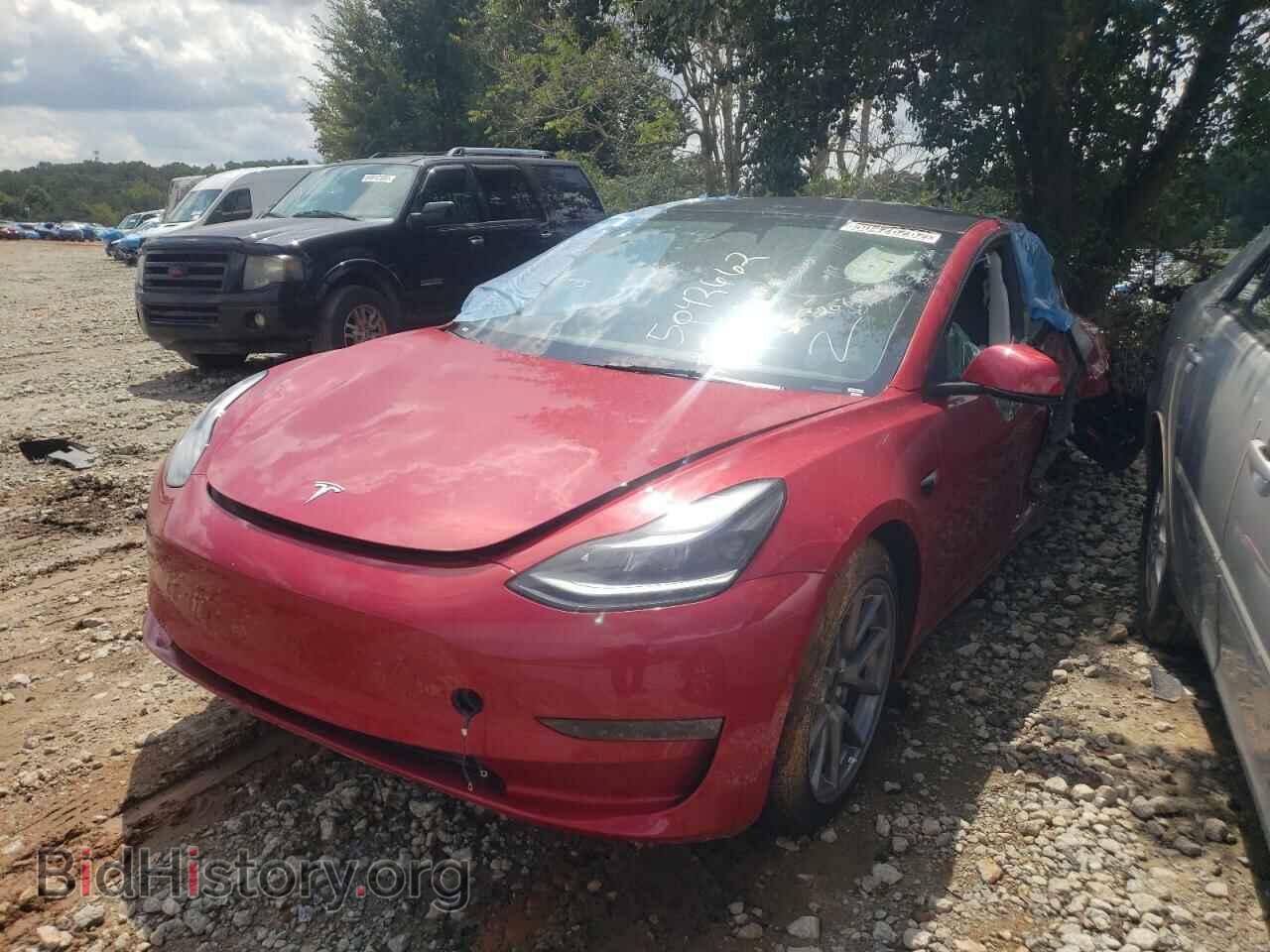 2022 TESLA MODEL 3 - VIN: 5YJ3E1EA6NF191924 - Photo 2